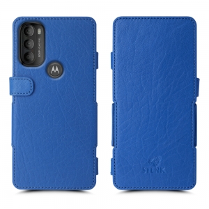 Чехол книжка Stenk Prime для Motorola Moto G71 5G Ярко синий