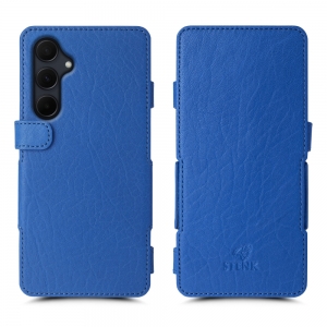 Чехол книжка Stenk Prime для Samsung Galaxy A35 Ярко синий