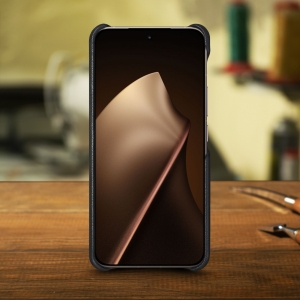 Шкіряна накладка Stenk ExBacker Python Scales для Xiaomi 15T Pro Червоний