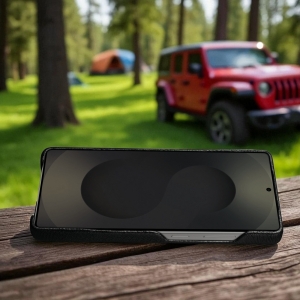 Накладка Stenk ExBacker Python Scales Samsung Galaxy S25 Ultra Чорний