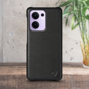 Шкіряна накладка Stenk Cover для OPPO Reno13 F 4G Чорний
