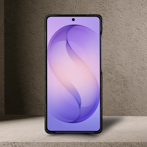 Шкіряна накладка Stenk Cover для Samsung Galaxy S26 Ultra Чорний