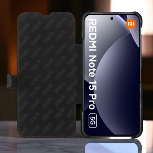 Чохол книжка Stenk Premium для Xiaomi Redmi Note 15 Pro 5G Чорний